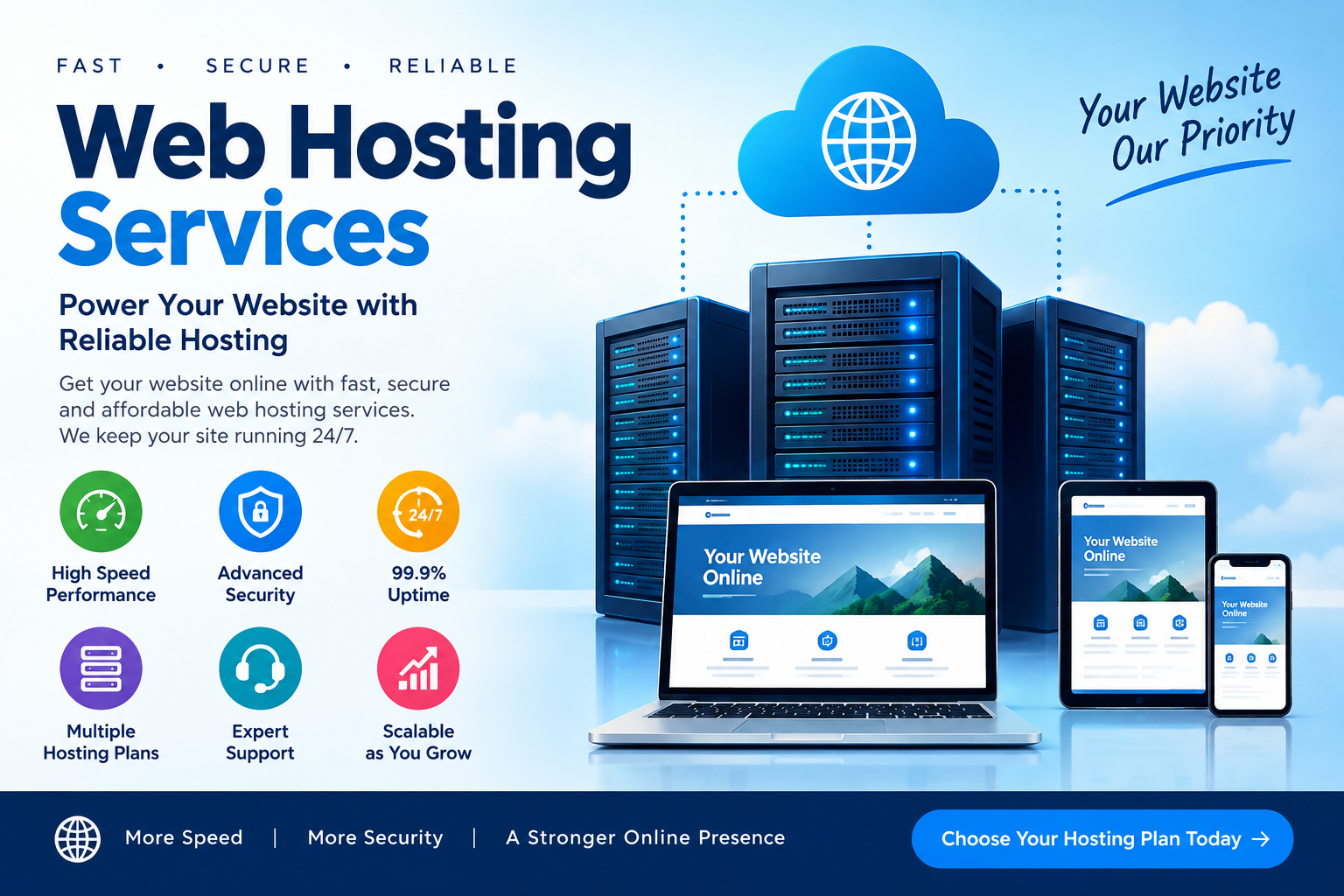Web hosting services in Agra by WSA Networks